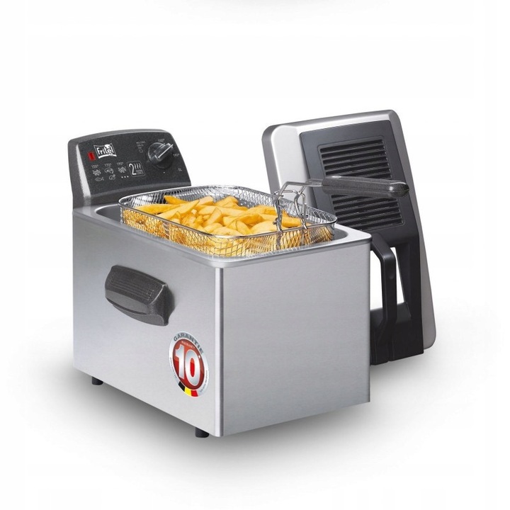 Friteuza fara ulei Caso Design, Air Fry Chef 1700, capacitate 22L, design elegant, 12 programe de gatire, negru