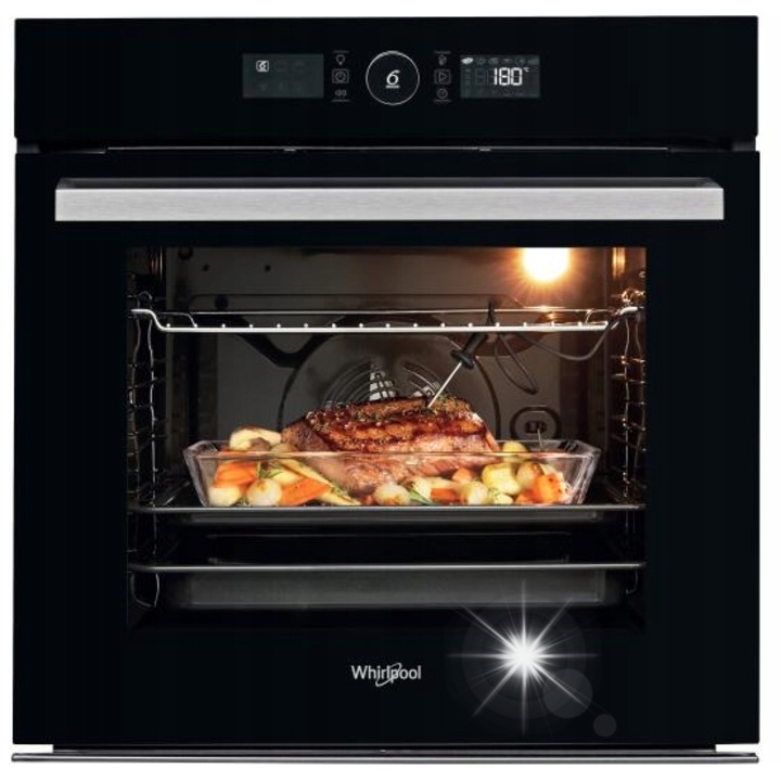 Електрическа фурна Whirlpool AKZ9 9421 CS NB, черна, 59.5x59.5x56.4см