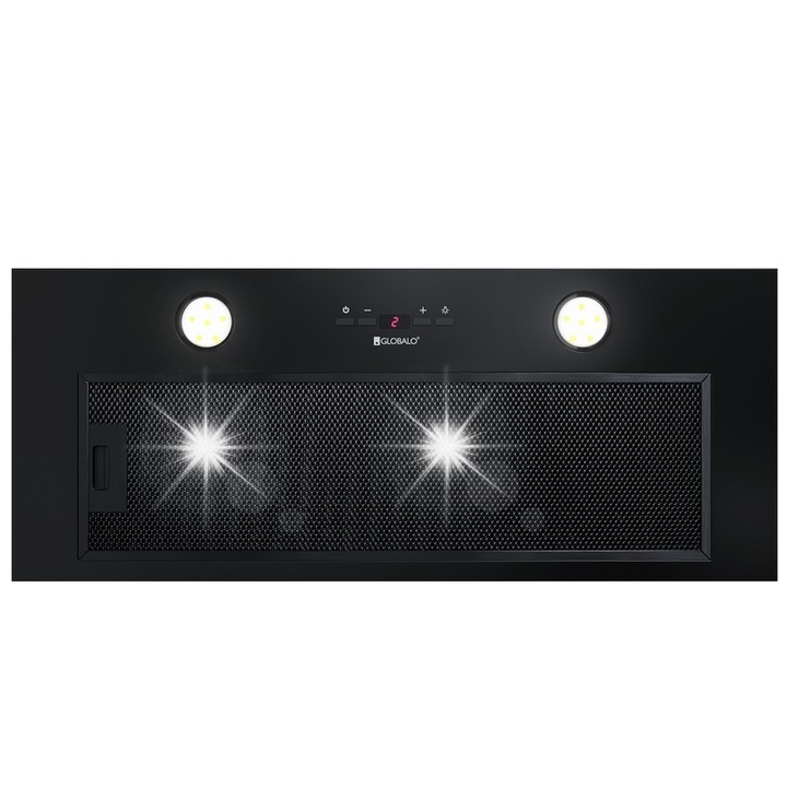 Абсорбатор Hota Globalo Laizeno 70.1, 410 m3/h, 61 dB, черен, 70x28.9x28см