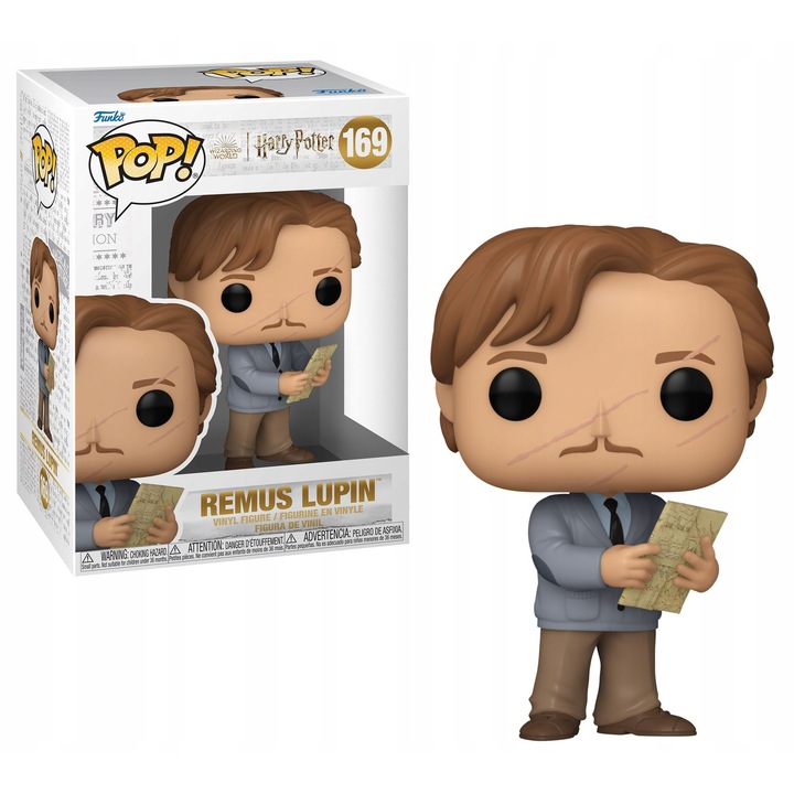 Фигурка Funko Pop, Хари Потър, Лупин с карта, многоцветна, 10 см