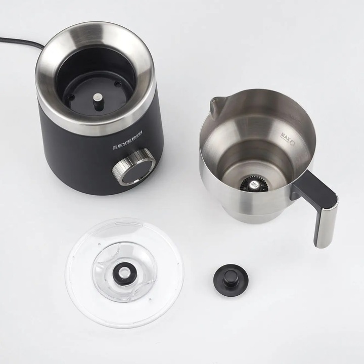 Spieniacz de lapte Severin Spuma 500 SM 3585, 500W, capacitate 0,5L ...