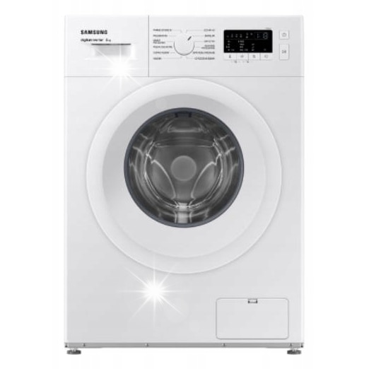 Masina de spalat rufe Samsung, 6 kg, 1200 rpm, alb, control electronic, dimensiuni 40x59,5x85 cm