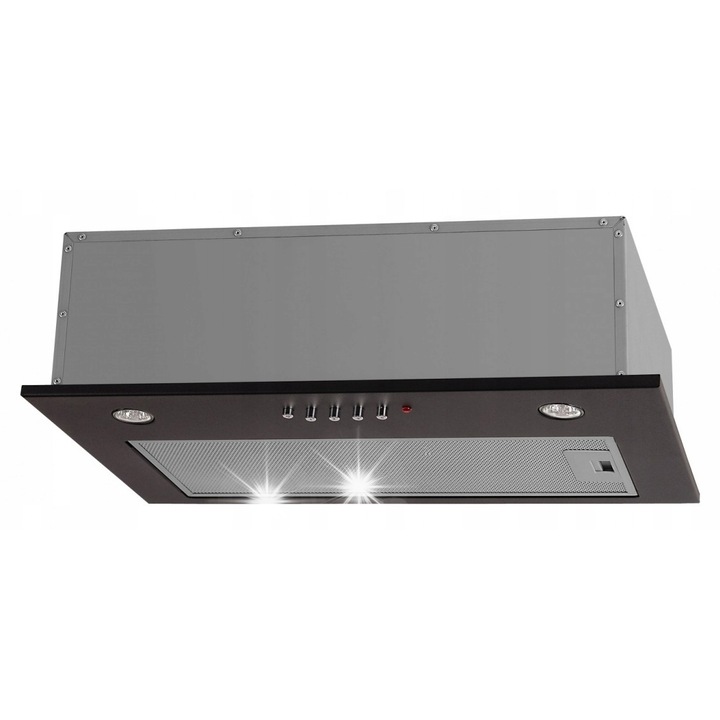 Аспиратор Akpo, 53x29x15.5см, 3 скорости, черен, 208.3 м3/ч