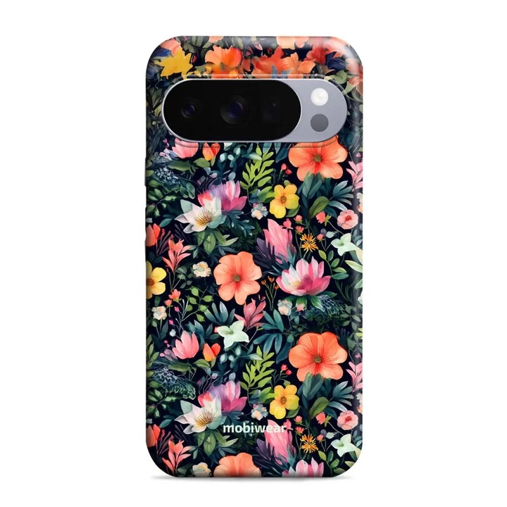 Husa, Mobiwear - Elite Pro - EP48E pentru Google Pixel 10 Pro, Colorat Cu Model Floral