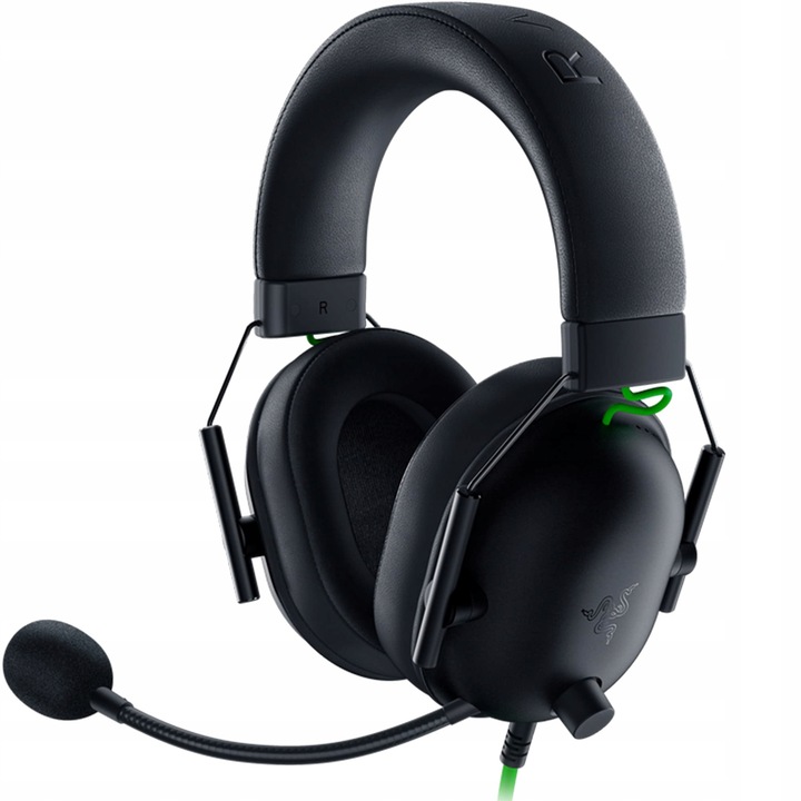 Геймърски слушалки Razer BlackShark V2 Pro, кабелни, 50 мм, 12-28000 Hz, черни