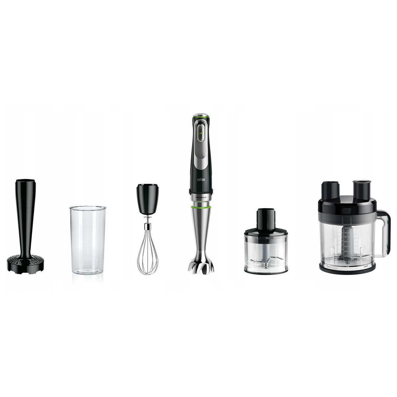 Blender de mana Braun MultiQuick 9, 1200W, tehnologie ActiveBlade