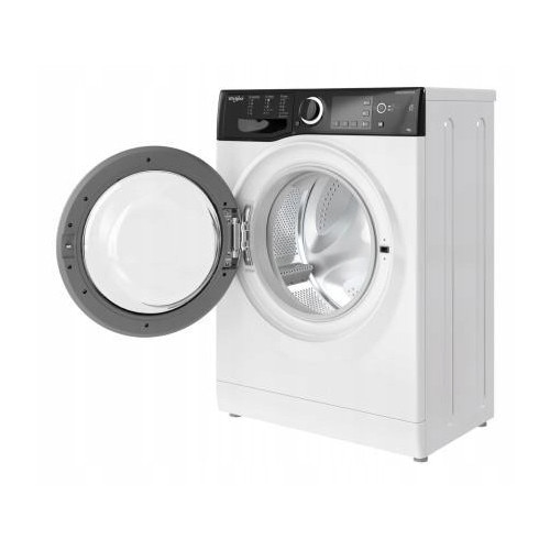 Masina de spalat rufe Whirlpool, WRBSB 6249 S EU, 6 kg, 1200 rpm, alb-negru, 43x60x85 cm