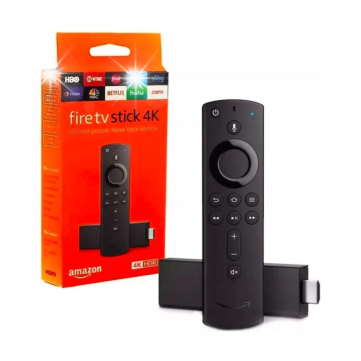 Amazon Fire TV Stick 4K, 8GB, Wi-Fi 6E, Dolby Vision, HDR10+, 4K
