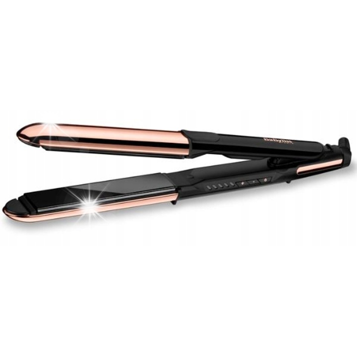 Преса за коса Babyliss ST482E, функция за къдрене, черна