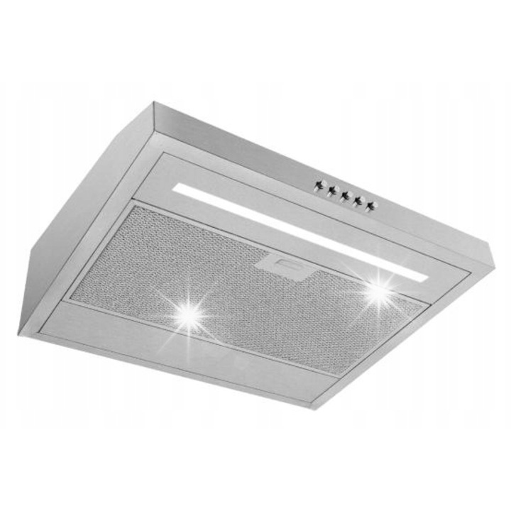 Hota VDB FIT 50, инокс, 176 м3/ч, 63 dB, 50x13,1x48,2 см