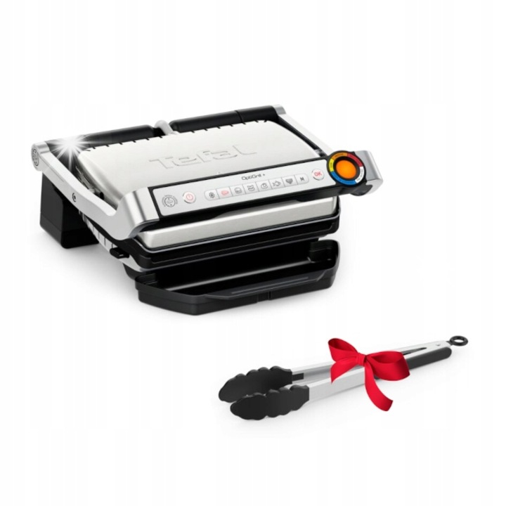Електрически грил Tefal Optigrill+ GC718D10, 2000W, 6 програми, сребрист