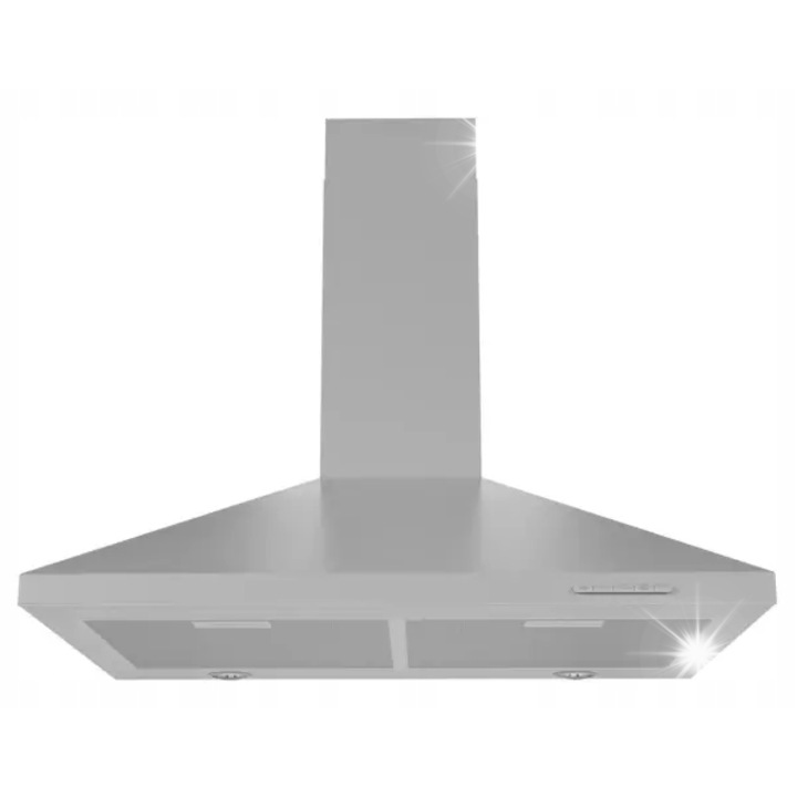 Абсорбатор за стена Akpo WK-4 Classic Mini 60 Inox, 345 м3/ч, 72 dB, 60x57x45 см