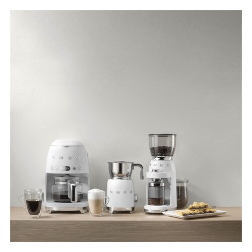Espressor Smeg DCF02WHEU, 1050 W, 1,4 l, Alb