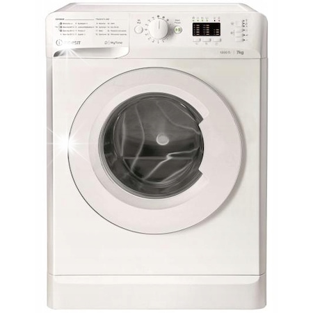 Masina de spalat rufe Indesit MTWA 71252, 7 kg, 1200 rpm, alb
