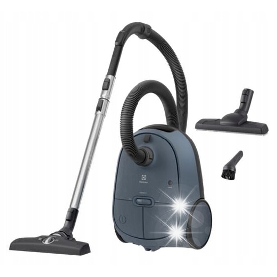 Aspirator cu sac Electrolux EB61C2DBP Linia 600, 750 W, Sac 3.5 l, S-bag, Putere ajustabila Albastru