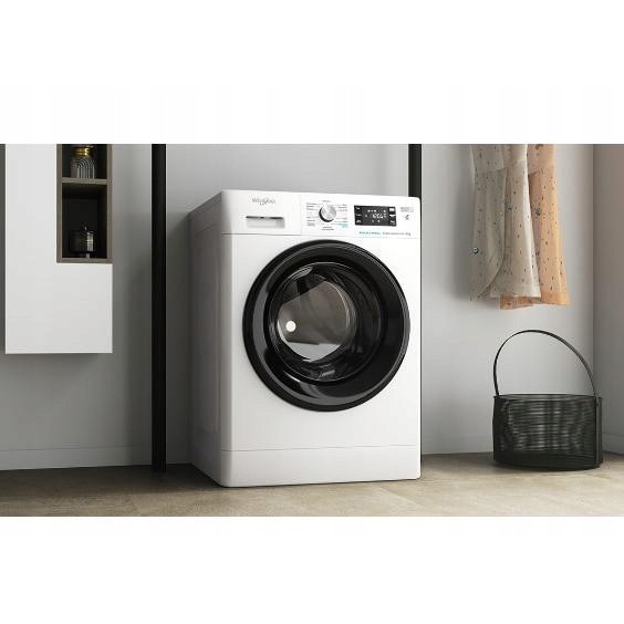 Masina de spalat rufe Whirlpool FFB 8469 BV, 8 kg, 1351 rpm, alb, 63x60x85 cm