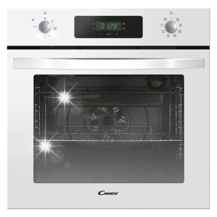 Cuptor electric Candy Idea FIDC B625 L CookLight, termoobieg, alb, 59,5x59,5x56,8cm