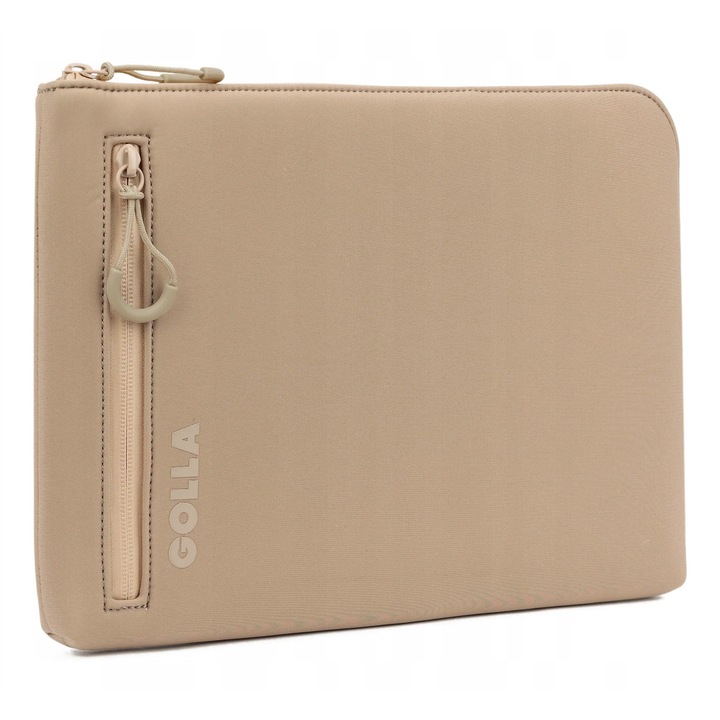 Golla Sleeve Metro laptop tok, neoprén, 15", kávé, 36,3x25,1x1,8cm