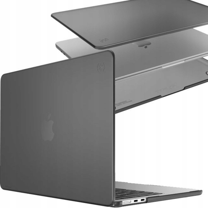 Carcasa laptop Speck SmartShell pentru MacBook Air 13,6" M2 (2022), neagra, protectie subtire si usoara