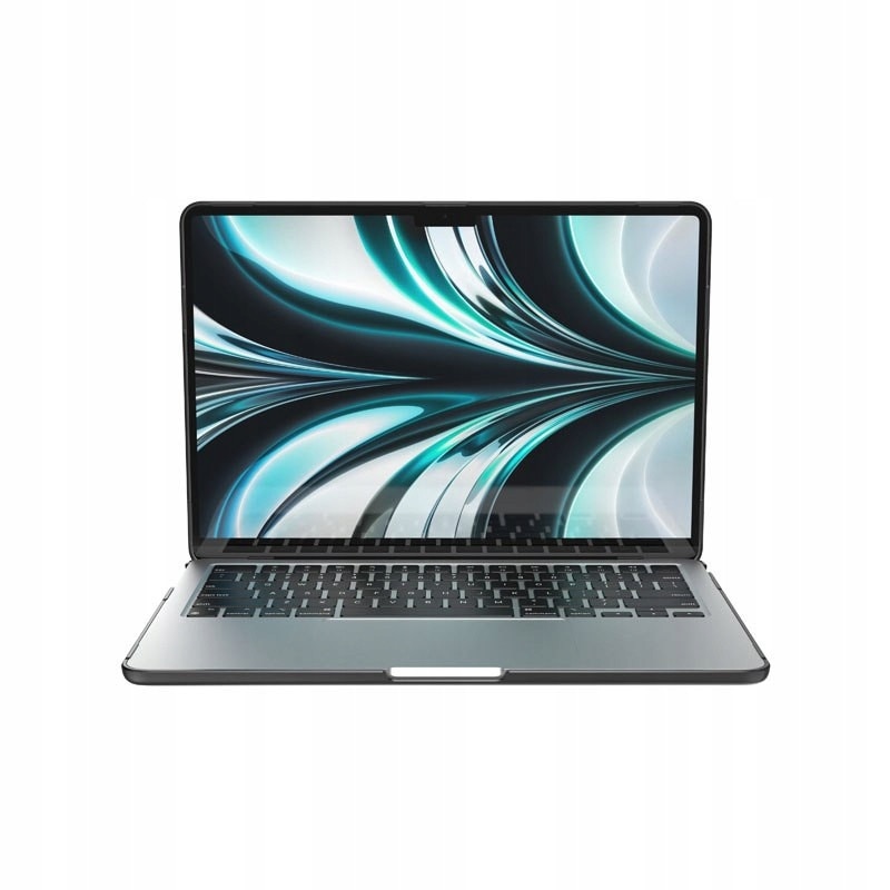 Carcasa laptop Speck SmartShell pentru MacBook Air 13,6" M2 (2022), neagra, protectie subtire si usoara