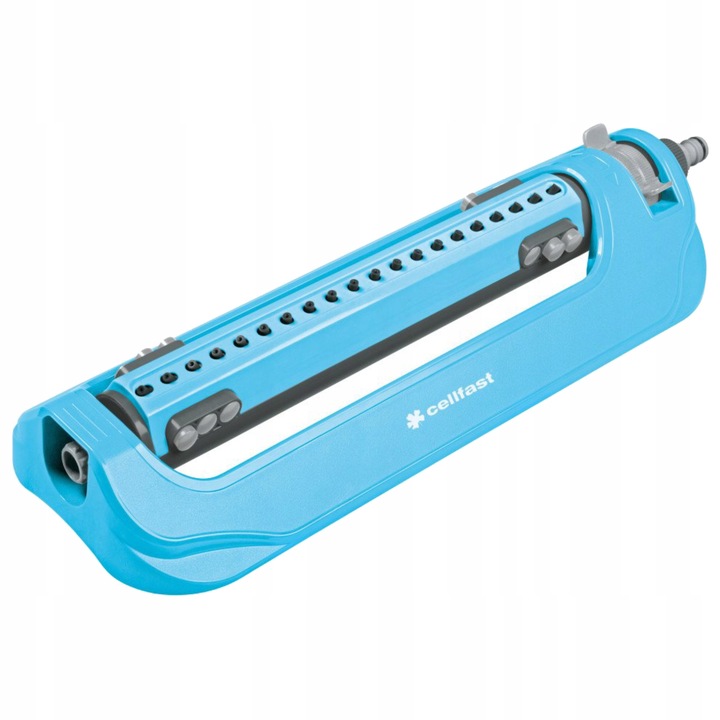 Осцилиращ разпръсквач, Cellfast, Opti, 20 дюзи, пластмаса, 250-300м²