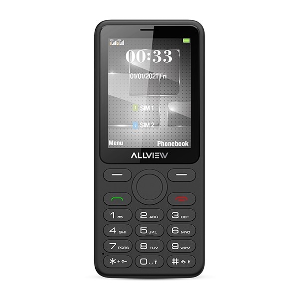 Telefon mobil Allview M40 Connect, 4G, Dual SIM, Radio, Bluetooth, Dark Grey
