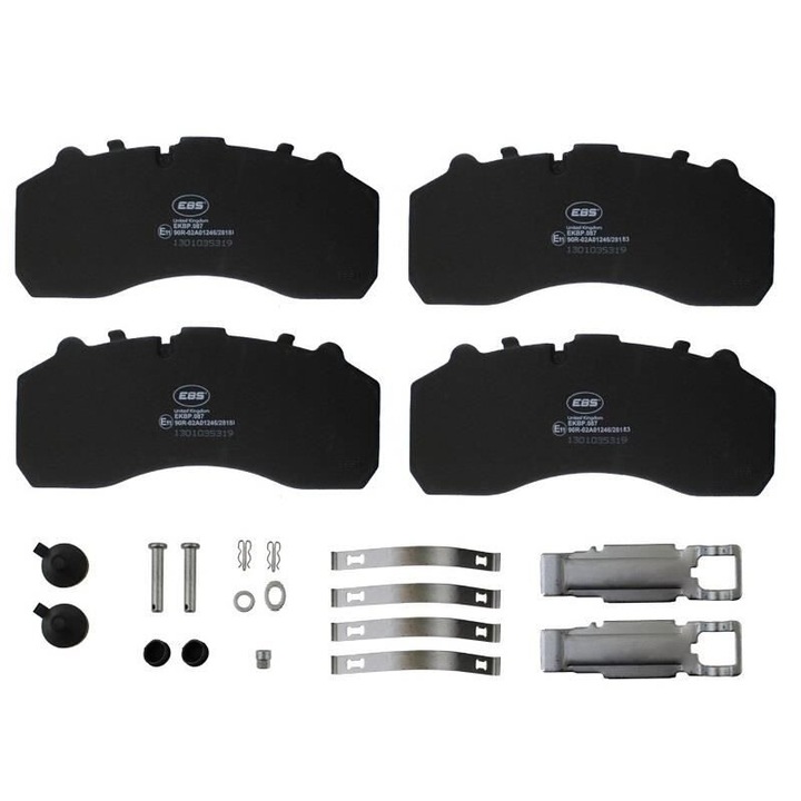 Set placute frana HD EBS Daf, Iveco