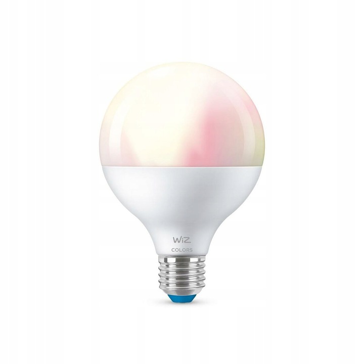 LED крушка WiZ Globe 11W E27, бяла, 1055 lm, 95x95x139mm