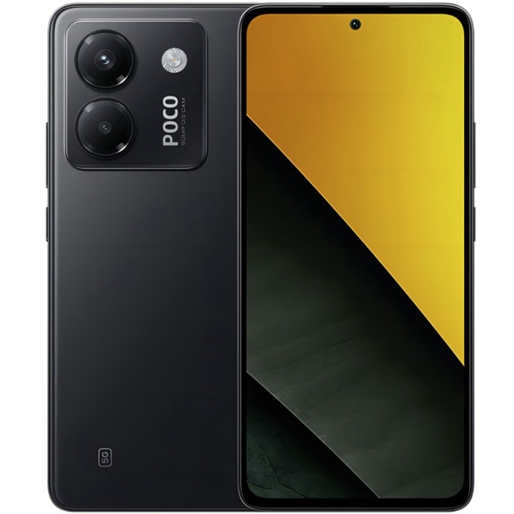 Telefon Mobil POCO M7 Pro, 12GB RAM, 512GB Flash, Dual SIM, 5G, Negru, 6.67" AMOLED