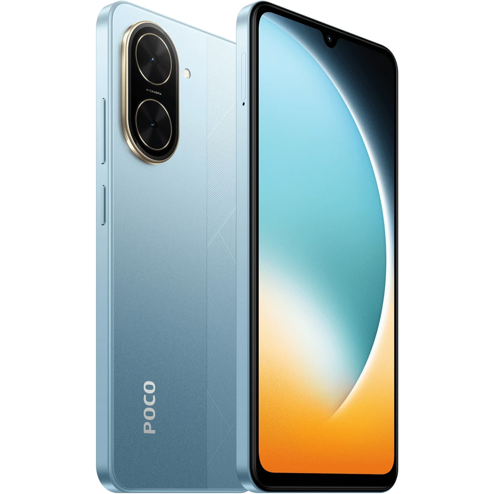 Telefon mobil Poco C71, 4GB RAM, 128GB, Blue