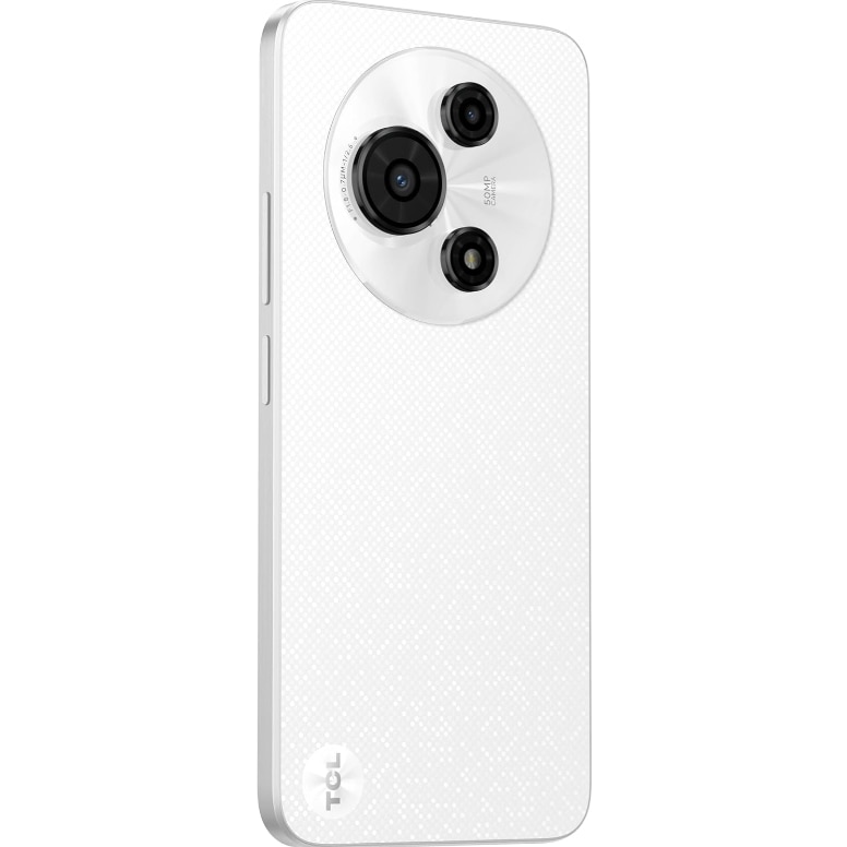 Telefon Mobil TCL 60 SE, Procesor Mediatek Helio G81, 8GB RAM, 512GB Flash, Alb, 6.7"