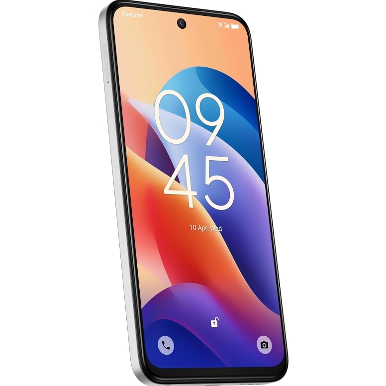 Telefon Mobil TCL 60 SE, Procesor Mediatek Helio G81, 8GB RAM, 512GB Flash, Alb, 6.7"