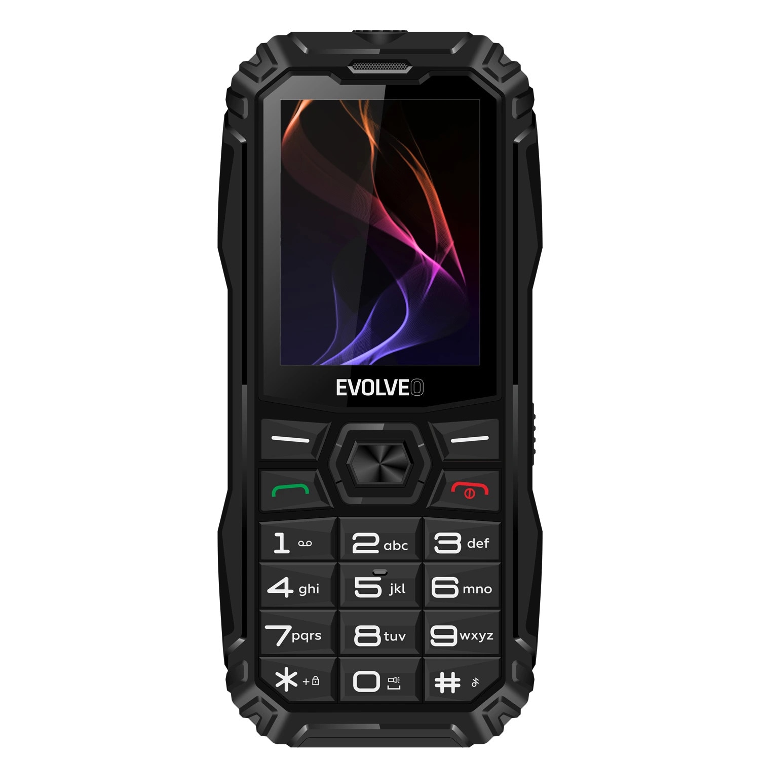 Telefon mobil cu taste, EVOLVEO MaxPhone A1, Dual SIM, negru, 2.4 inch, 1800 mAh