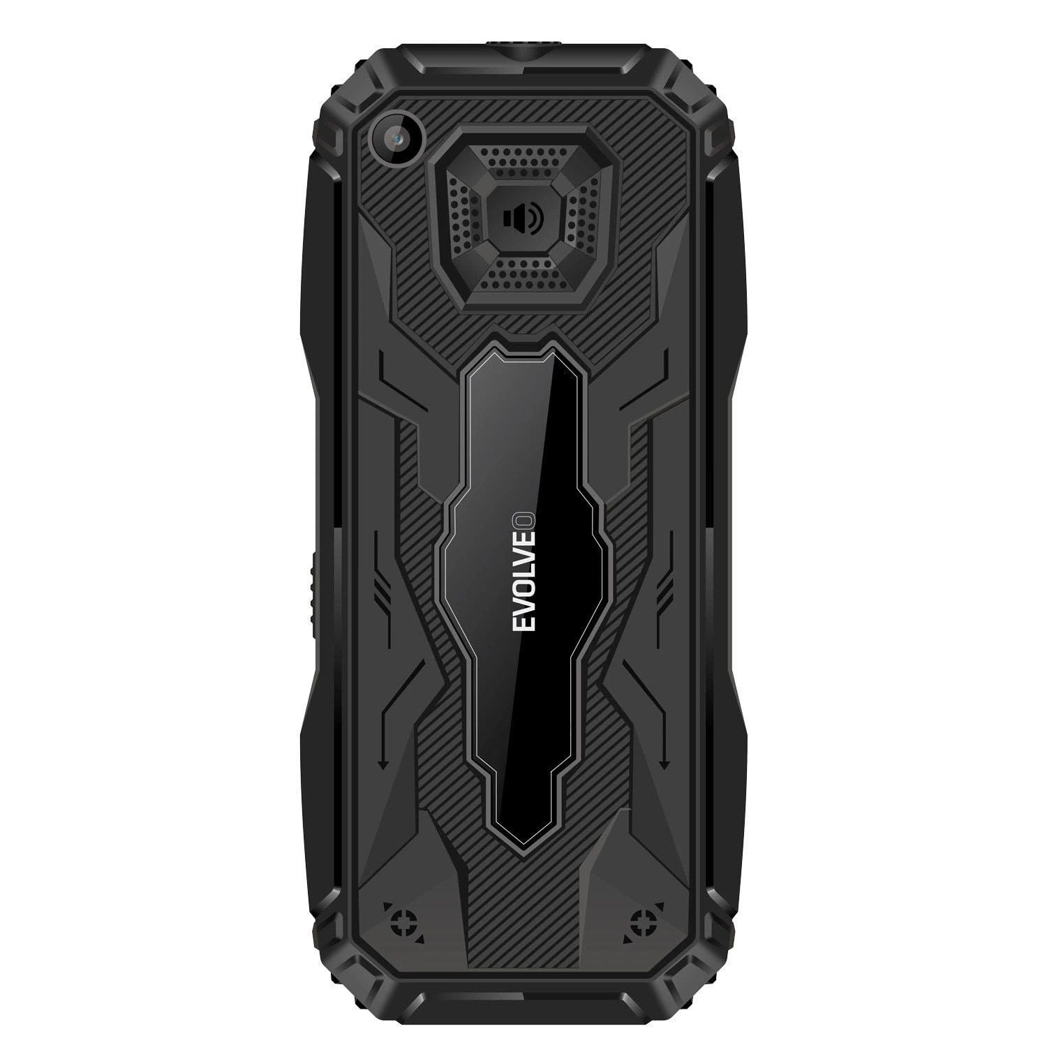 Telefon mobil cu taste, EVOLVEO MaxPhone A1, Dual SIM, negru, 2.4 inch, 1800 mAh