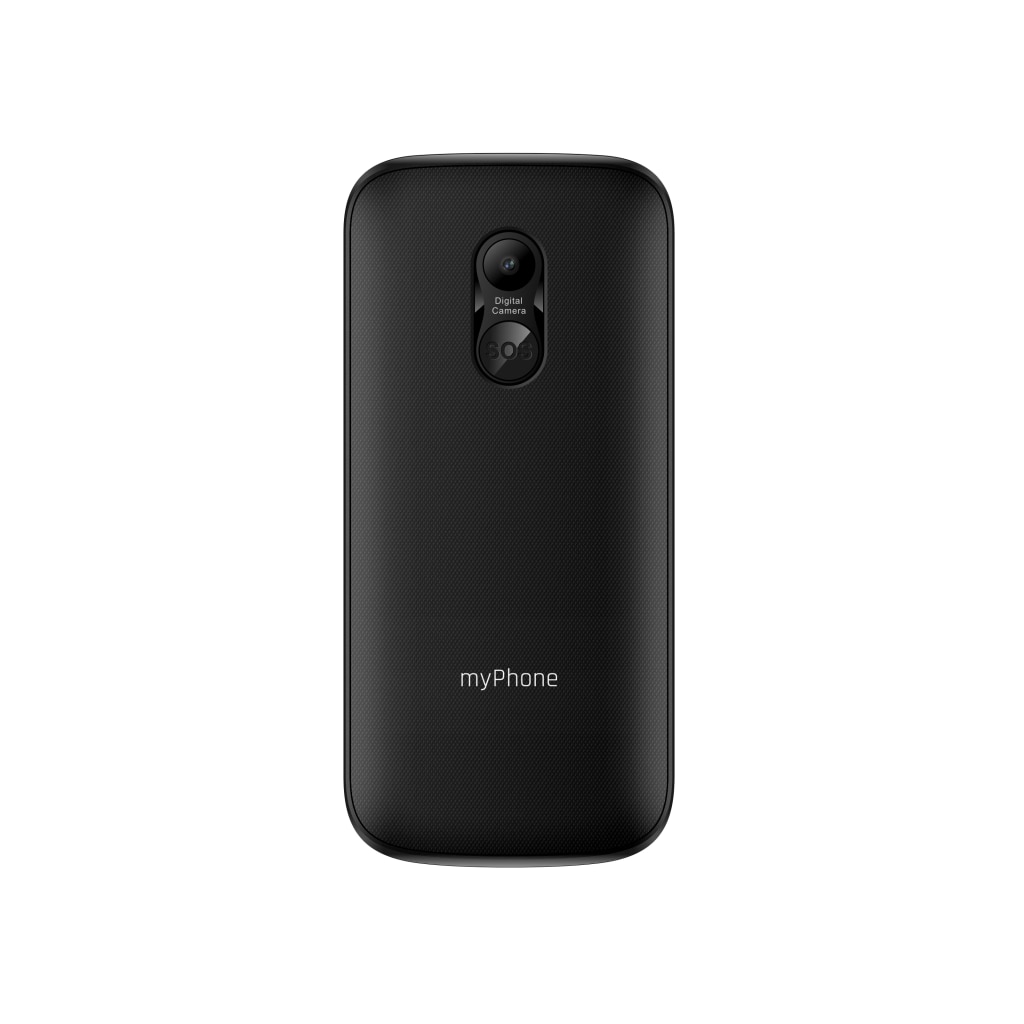 Telefon seniori frecventa 4G ecran 1.77” camera 0.3MP acumulator 800mAh Halo A LTE Negru