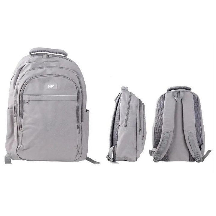 MP hátizsák, szürke, 31x19x43cm