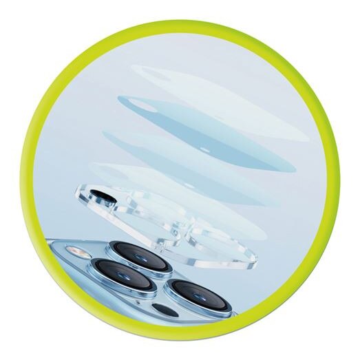 Folie sticla camera foto Mobile Origin Easy Lens compatibila cu iPhone 17, Transparent