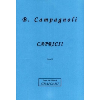 Capricii pentru viola Opus 22 - B. Campagnoli Capricii pentru viola Opus 22 - B. Campagnoli