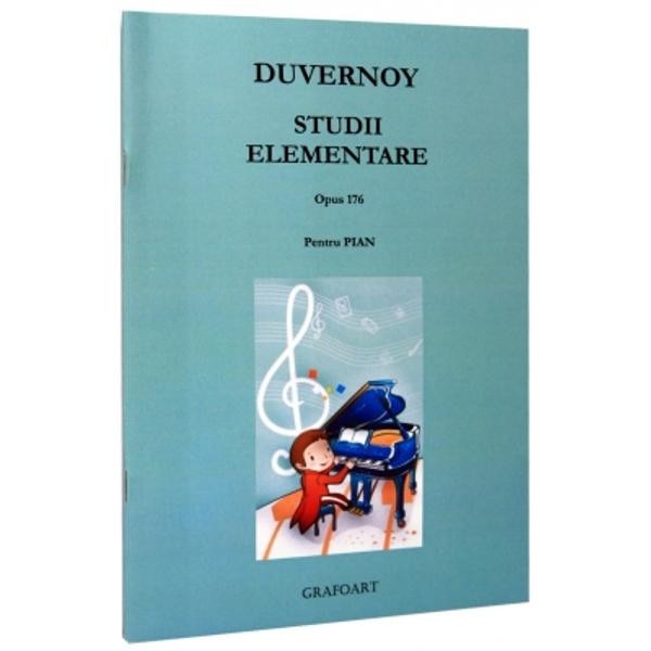Studii elementare pentru pian Opus 176 - Duvernoy