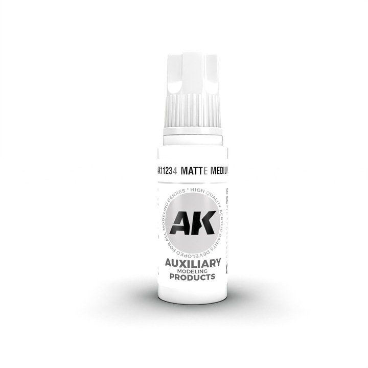 Festék AK11234 Matt Médium 3. generációs akrilfesték, AK Interactive, 17 ml