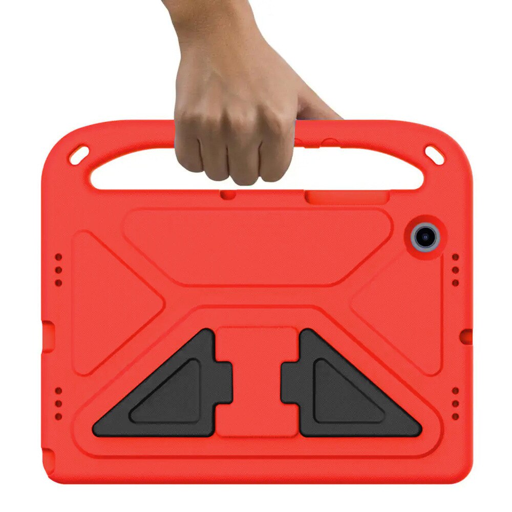Husa tablete Strado FunColor pentru Samsung Galaxy Tab A9 8.7, rosie, cu suport, din spuma EVA