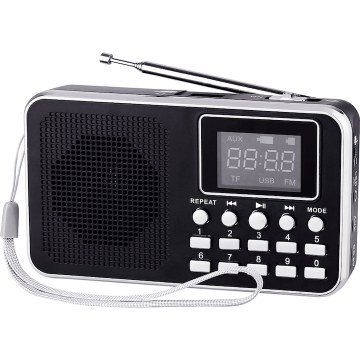 Портативно FM радио с MP3 плеър DIVA