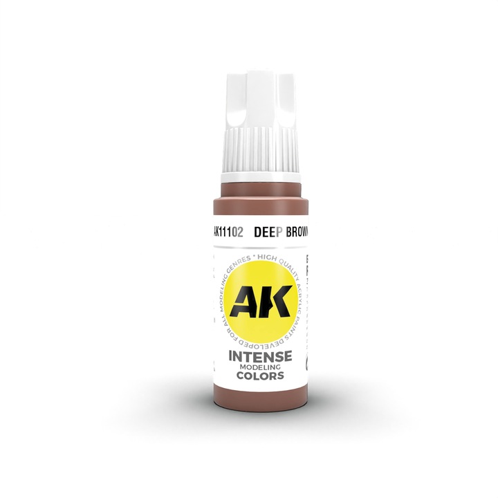 Festék AK11102 Deep Brown 3Gen Acrylics, AK Interactive, 17 ml