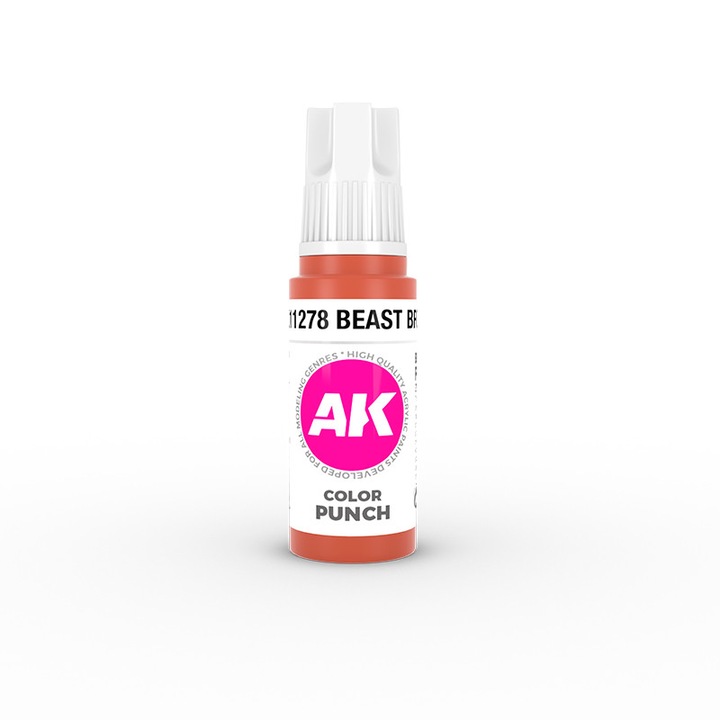 Festék AK11278 Beast Brown 3Gen Acrylics Color Punch, AK Interactive, 17 ml