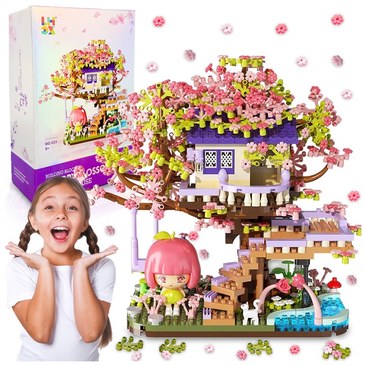 Set de constructie, Pixel, 973 elemente, 16x12x14cm