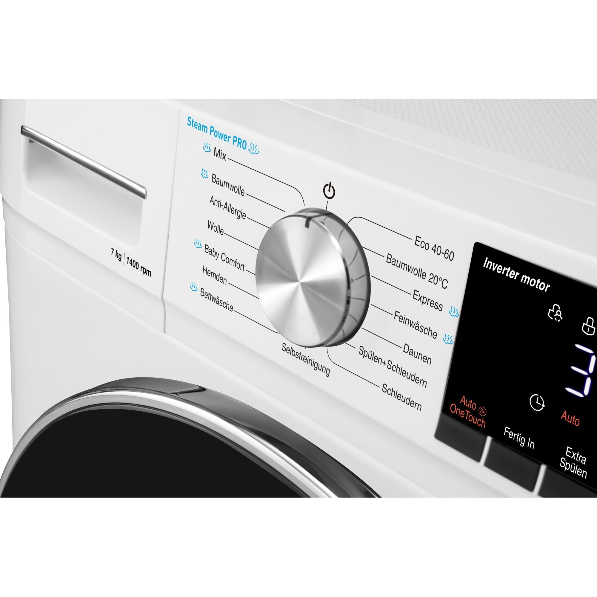 Masina de spalat rufe Amica WA474084, 7 kg, 1400 rpm