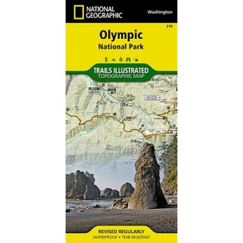 Olympic National Park, National Geographic Maps - Trails Illust (Author) Olympic National Park, National Geographic Maps - Trails Illust (Author)