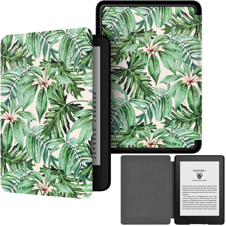 Grafikus tok Kindle Paperwhite 6-hoz, többszínű, automatikus alvó/ébresztő funkcióval