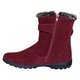 Botine femei Fashion cu talpa joasa si flexibila inchidere cu fermoar si captuseala calduroasa cu curelusa decorativa cu velcro T8