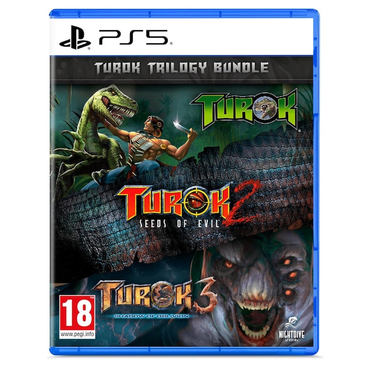 Joc Turok Trilogy Bundle Pentru Playstation 5